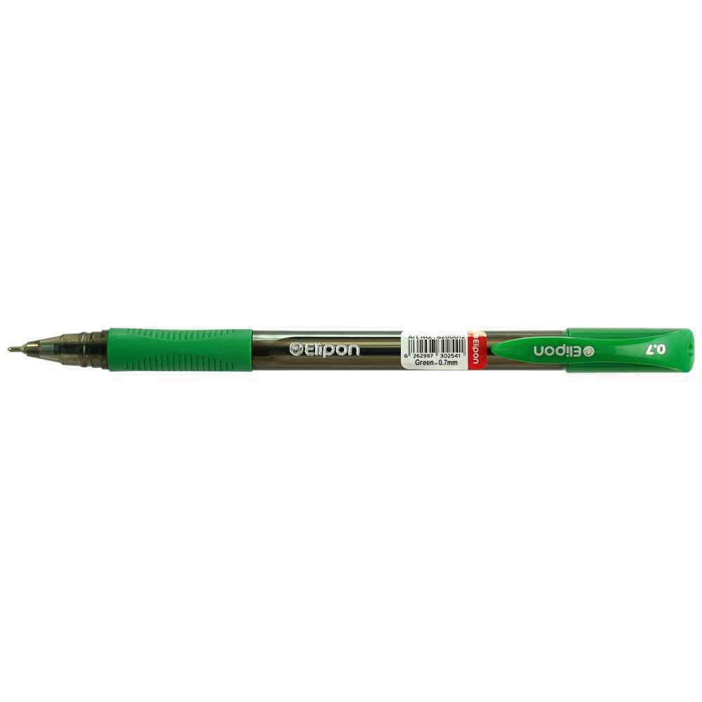 خودکار سبز 0-7 سمی ژل الیپون en01 کد8261212