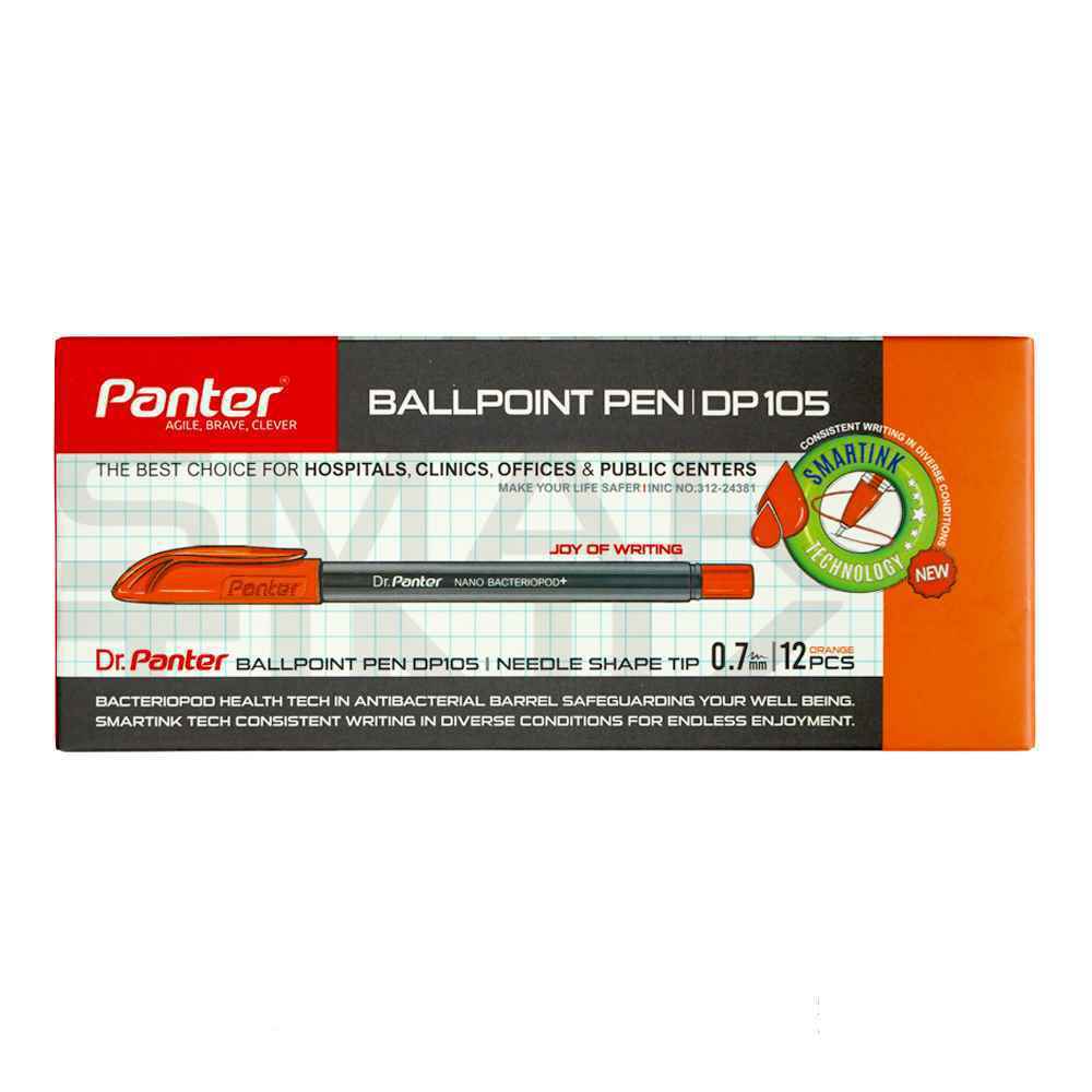 خودکار نارنجی 0-7 دکتر12عددی پنتر کدdp105