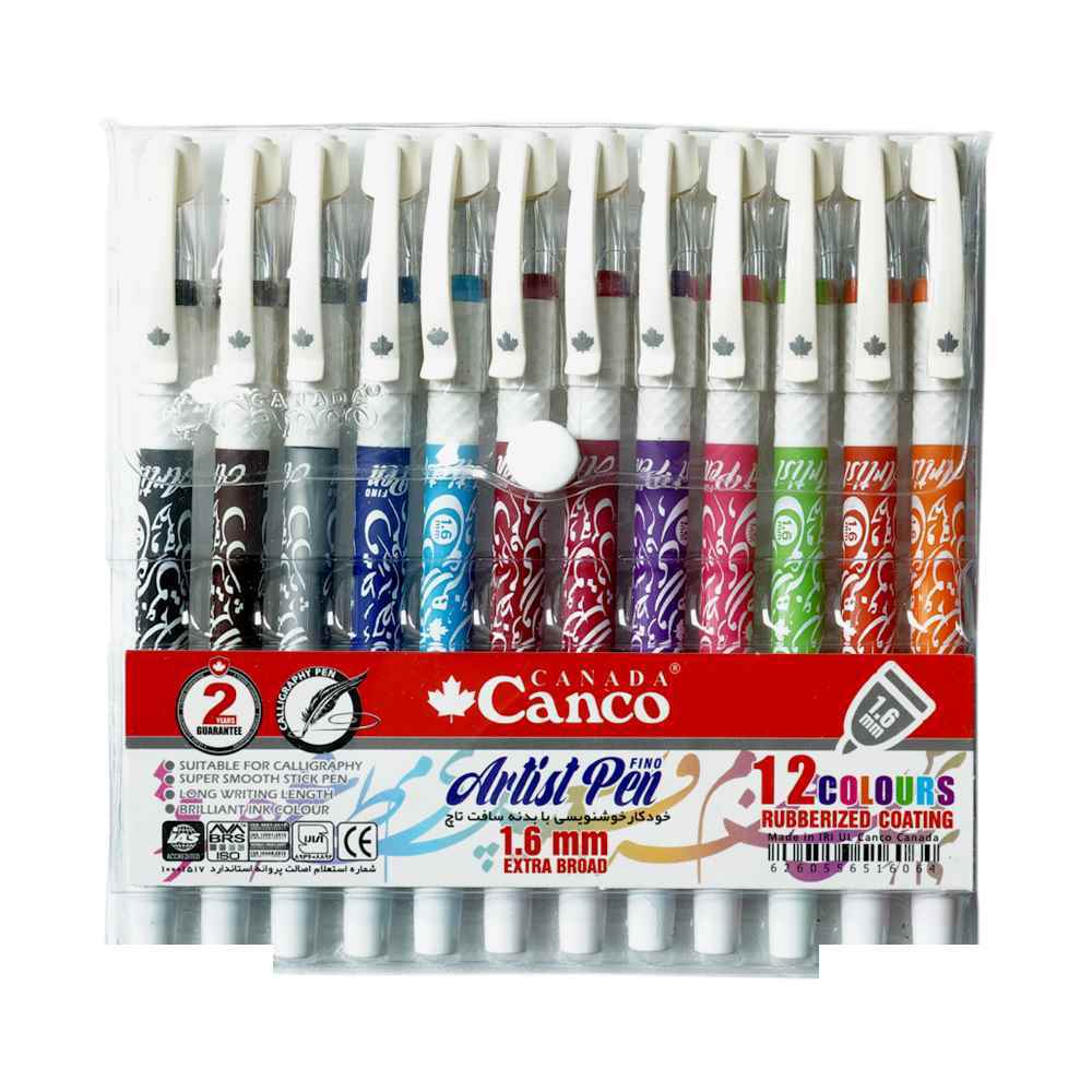 خودکار رنگی 1-6 لارج آرتیست کنکو بسته 12رنگ