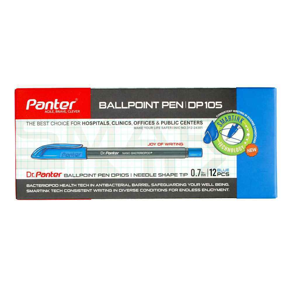 خودکار فیروزه ای 0-7 دکتر12عددی پنتر کدdp105