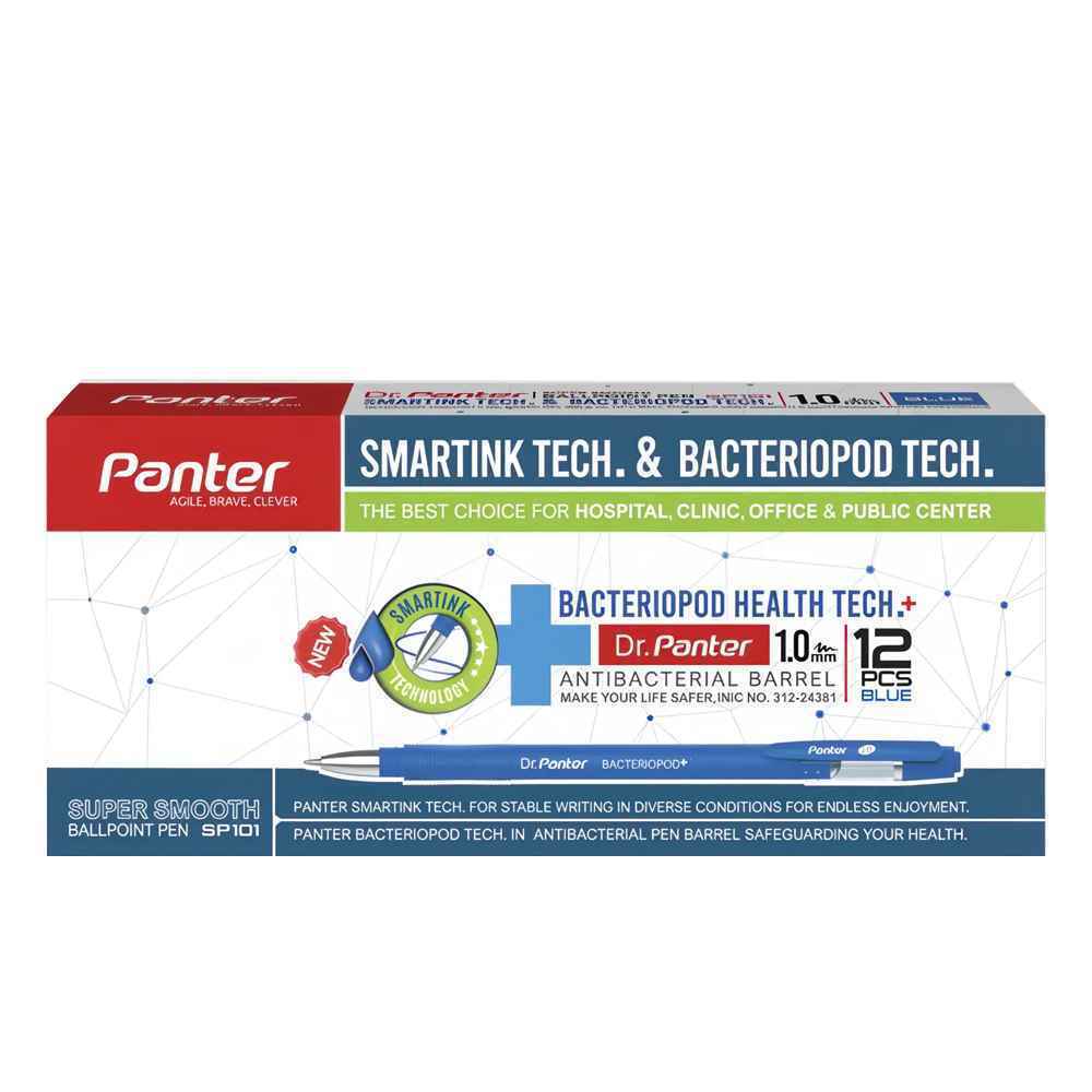خودکار فیروزه ای 1-0 پنتر کدsp101