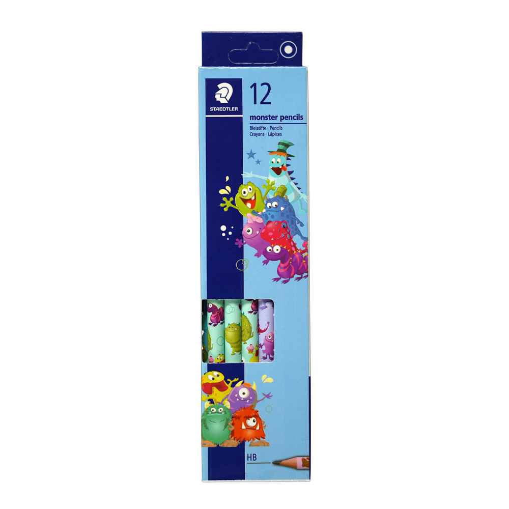 مداد مشکی طرح مانسترموتیف12جینی استدلر کد131-hb mo