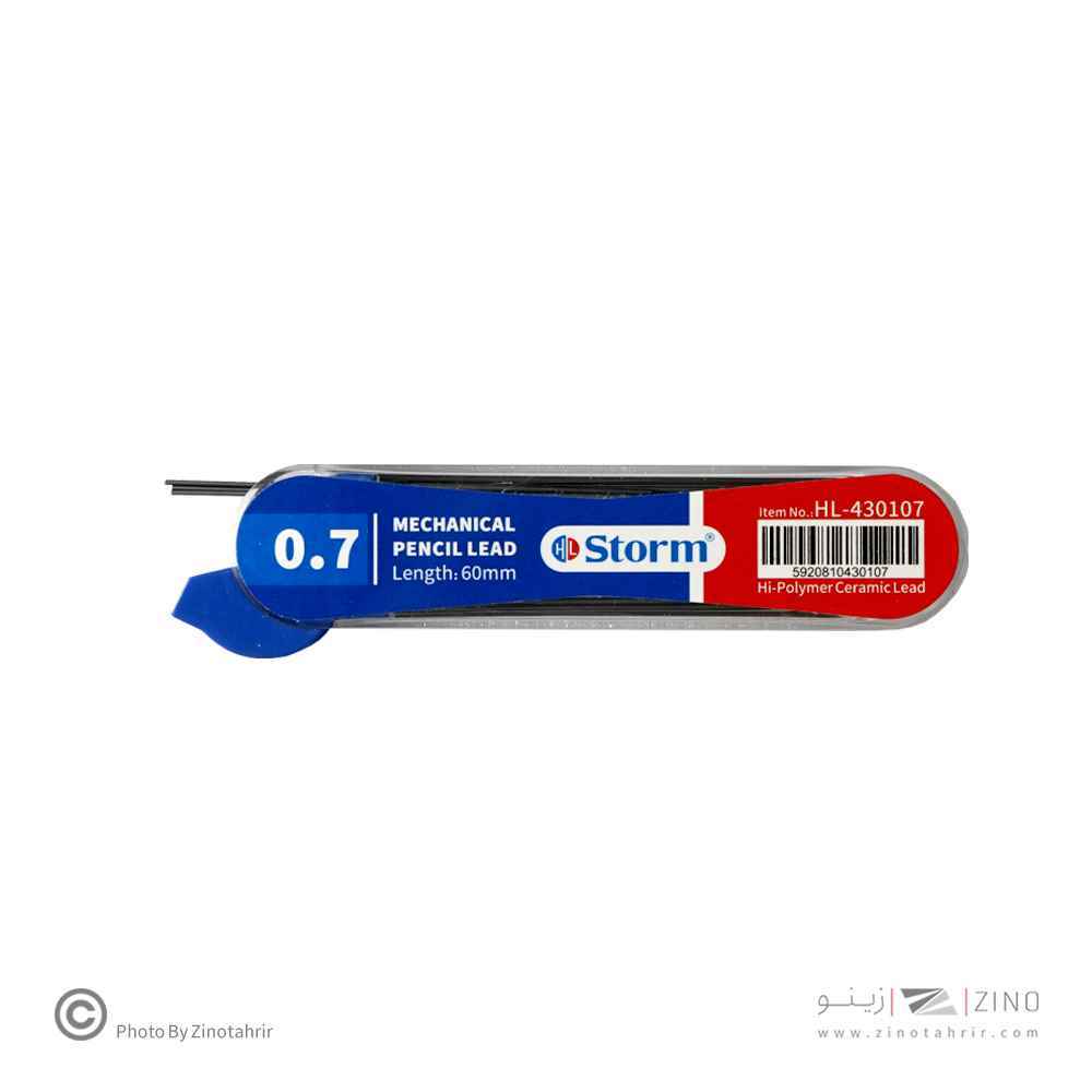 مغز مداد 0-7 60میل hb استورم کد hl-431تعداد در باکس12جین