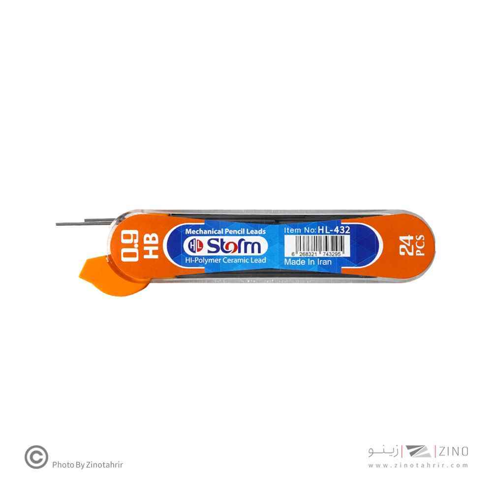 مغز مداد 0-9 60میل hb استورم کد hl-432تعداد در باکس12جین