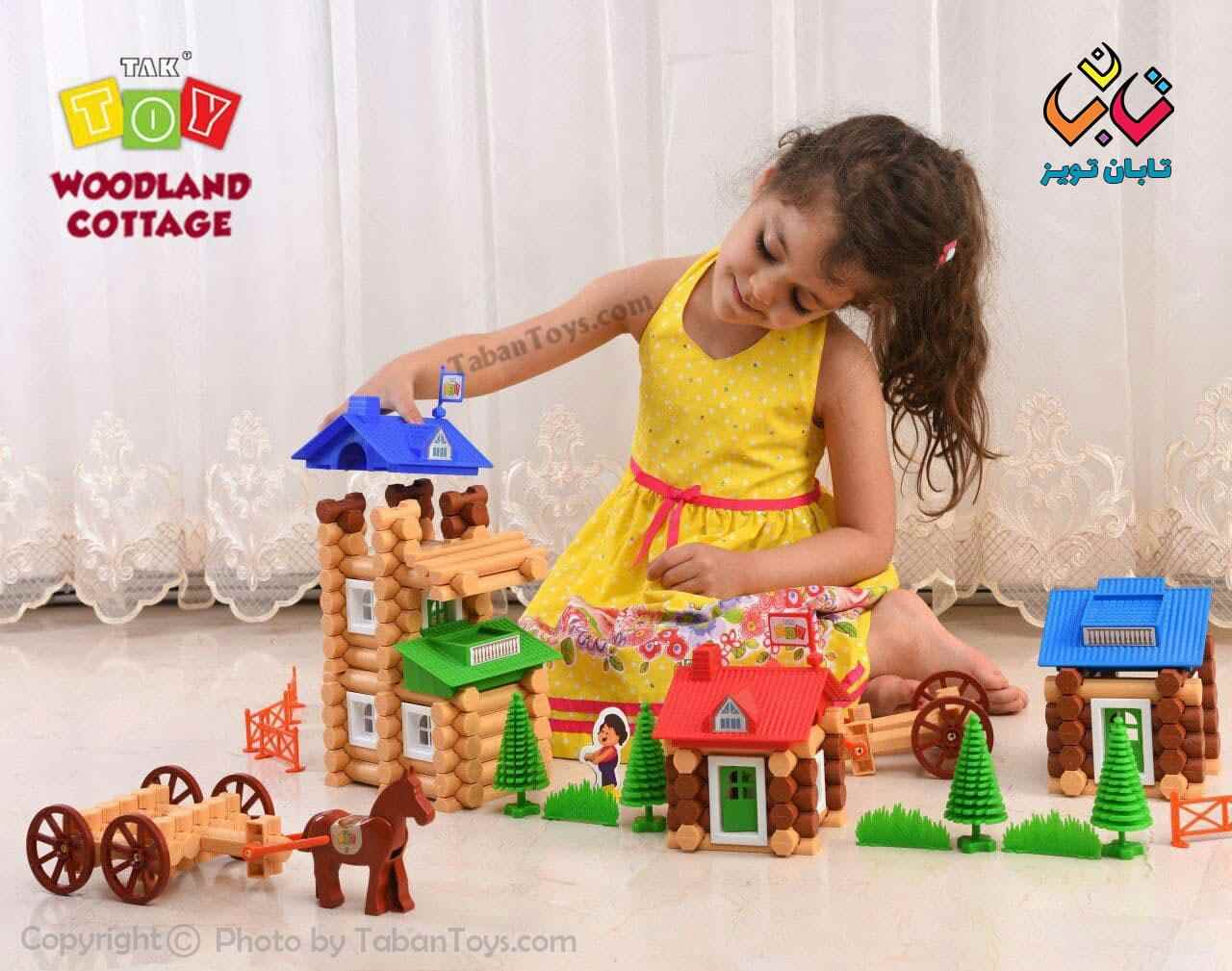 کلبه جنگلی 45 قطعه تک توی 24