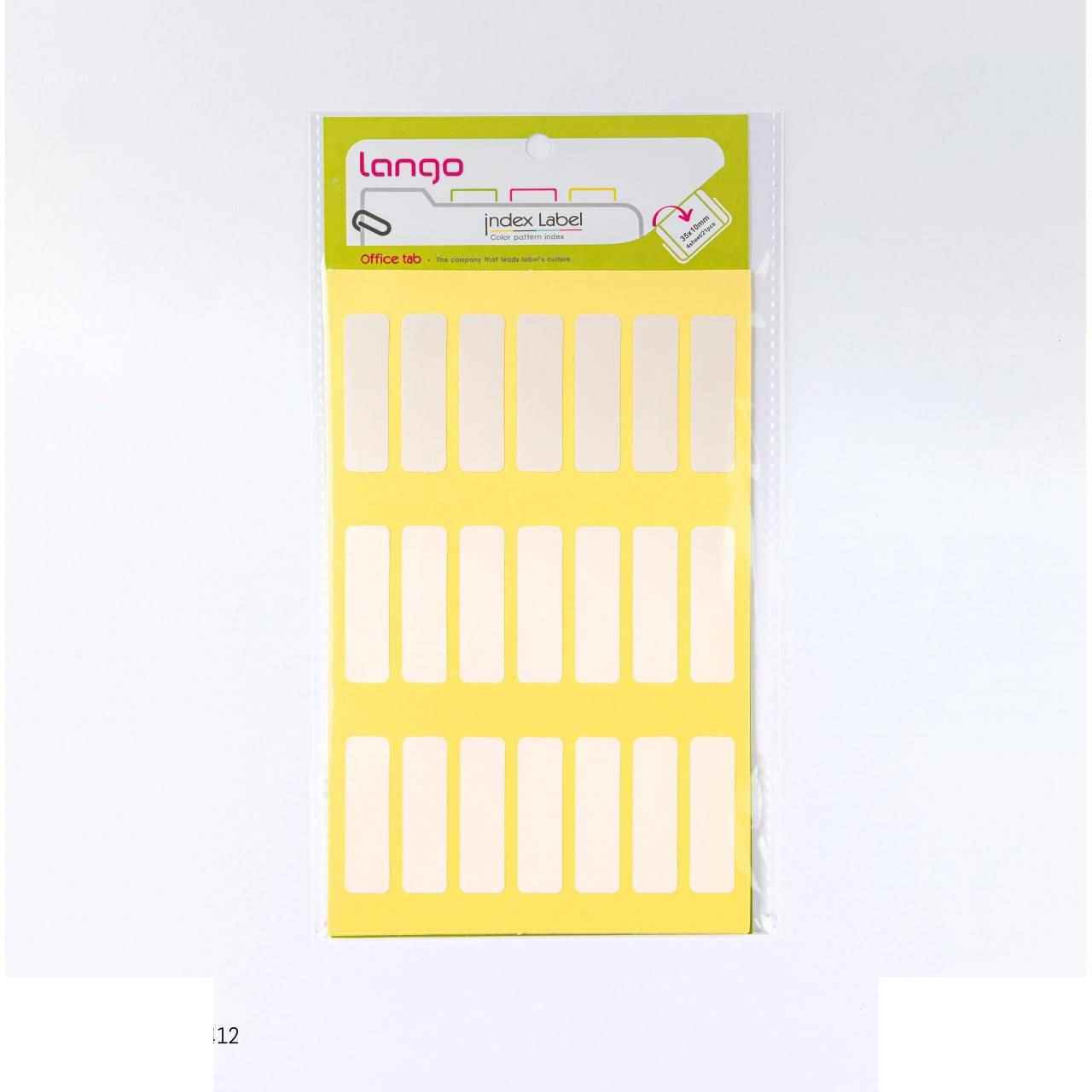 برچسب دورسفیدسایز1035میلیمتر4برگی لانگوکدk-421