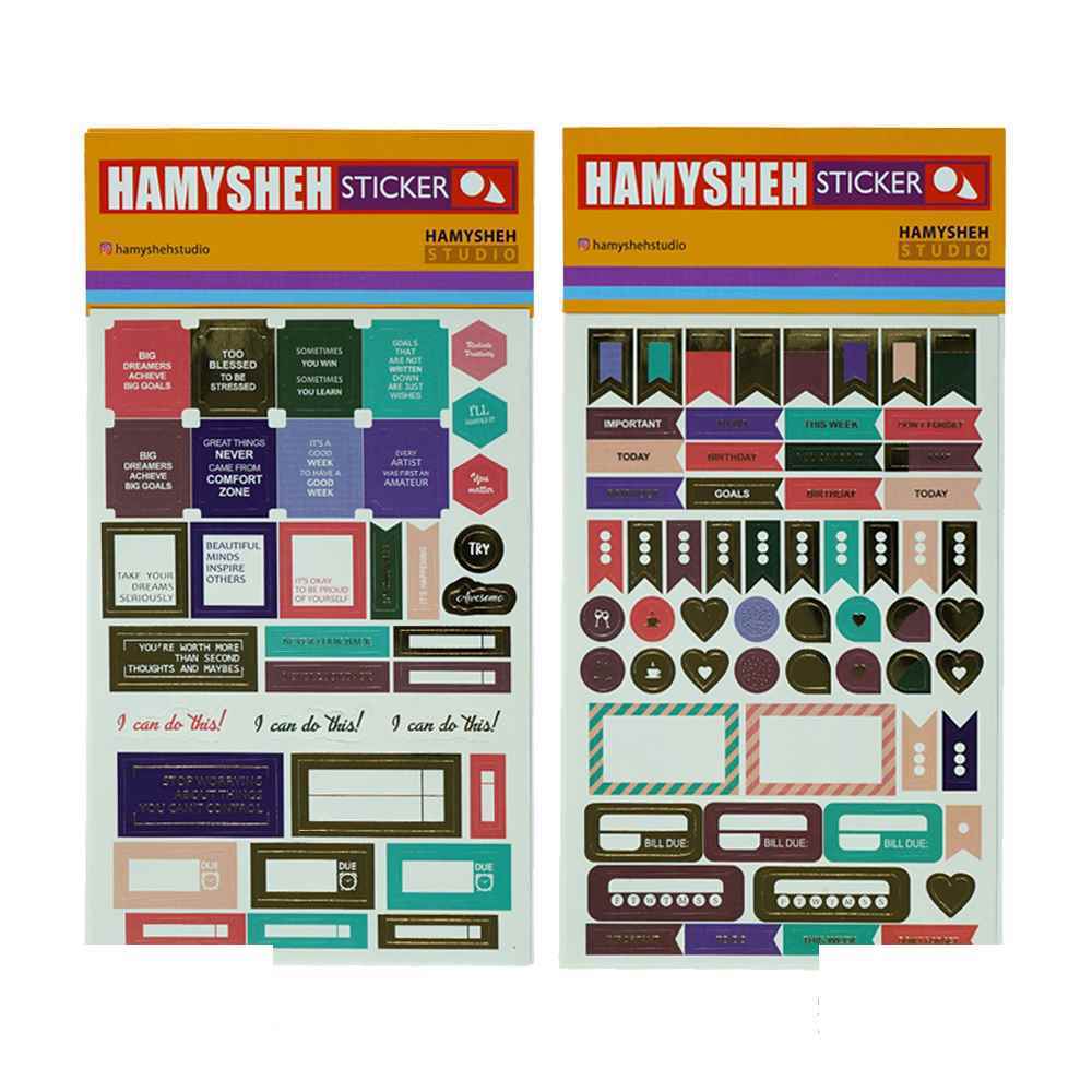 استیکر فانتزیطرح کرومیکدykf-003