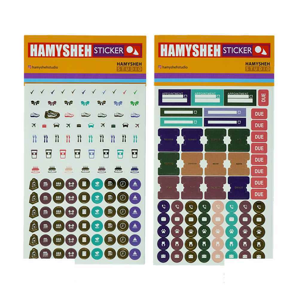 استیکر فانتزیطرح کرومیکدykf-003