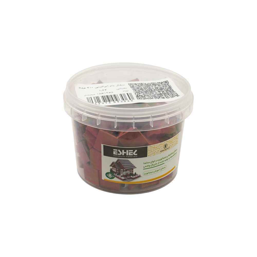 سفال بام ایرانیتی مقیاس 1-24تعداد 200عددی اشل