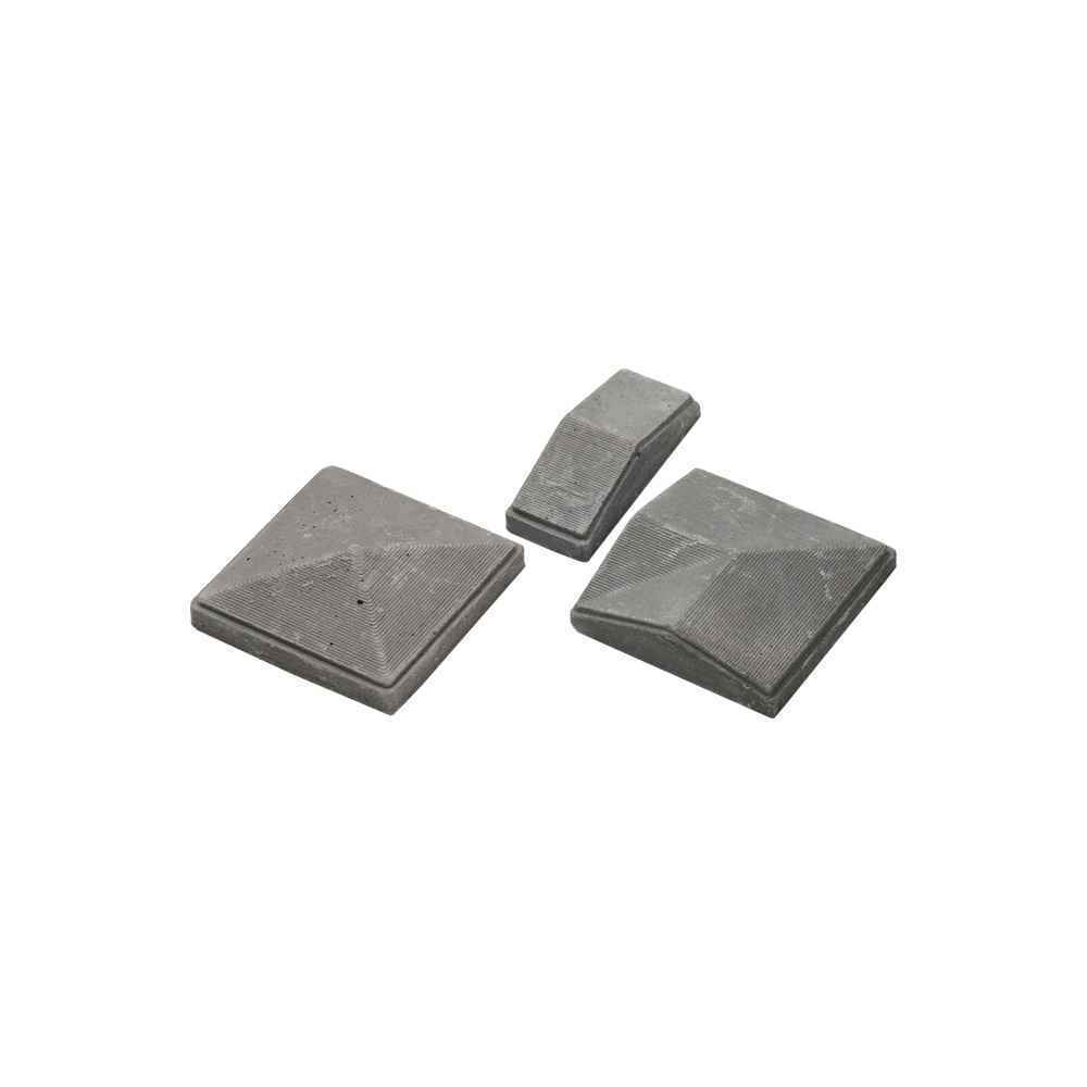 تاج دیواری وسرستون وکنج طوسی مقیاس1-12 تعداد50عددی اشل