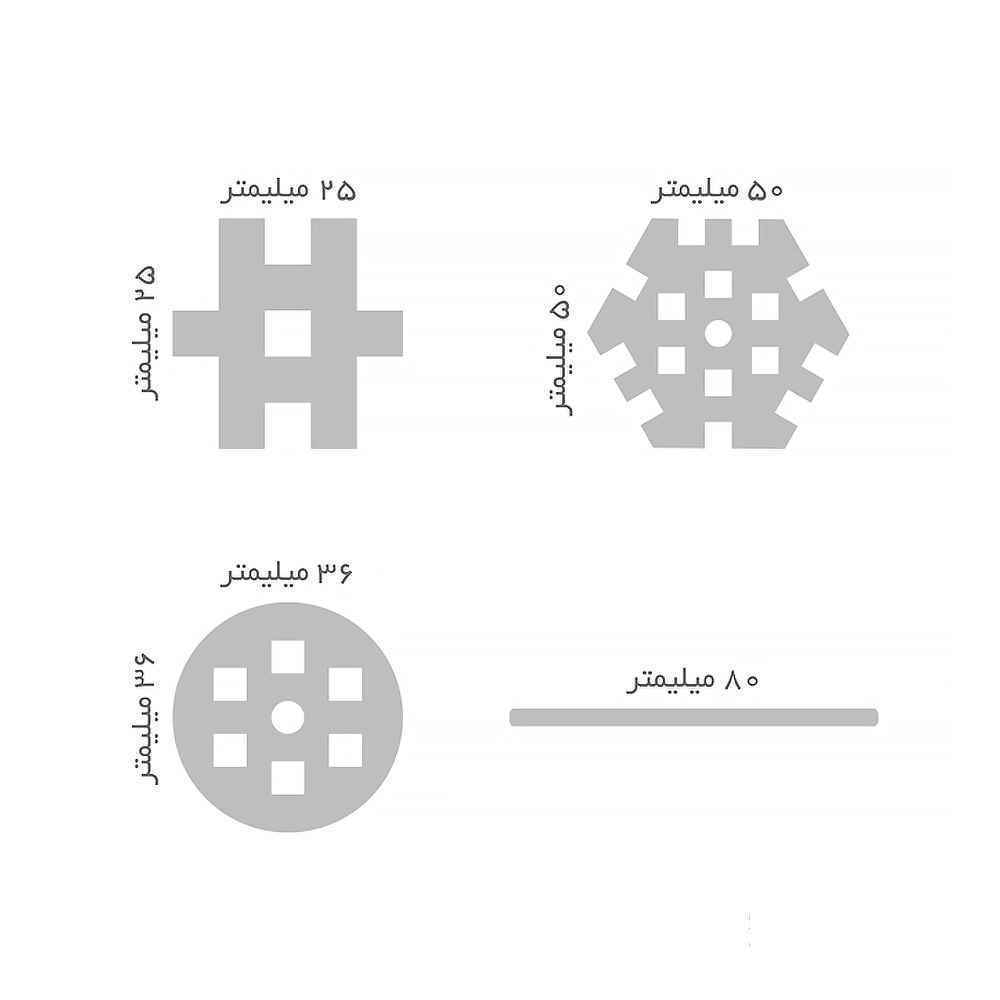 بازی ساختنی شش پر لودرمشکیهوپا