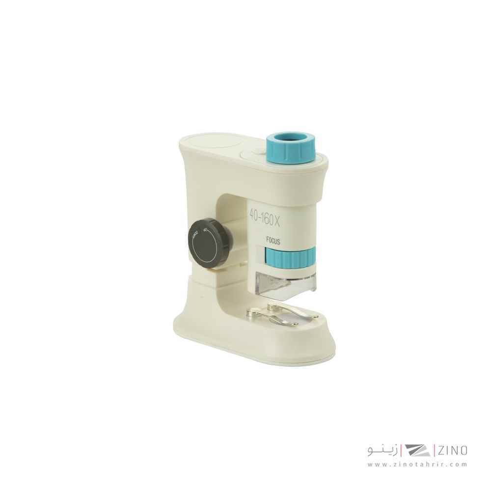 میکروسکوپ زیتازی جیبی آیبکس مدل hand scope کد1 به همراه پایه