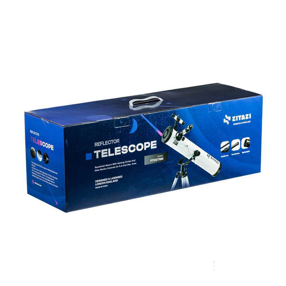 تلسکوپ زیتازی سفید کدf70076 new