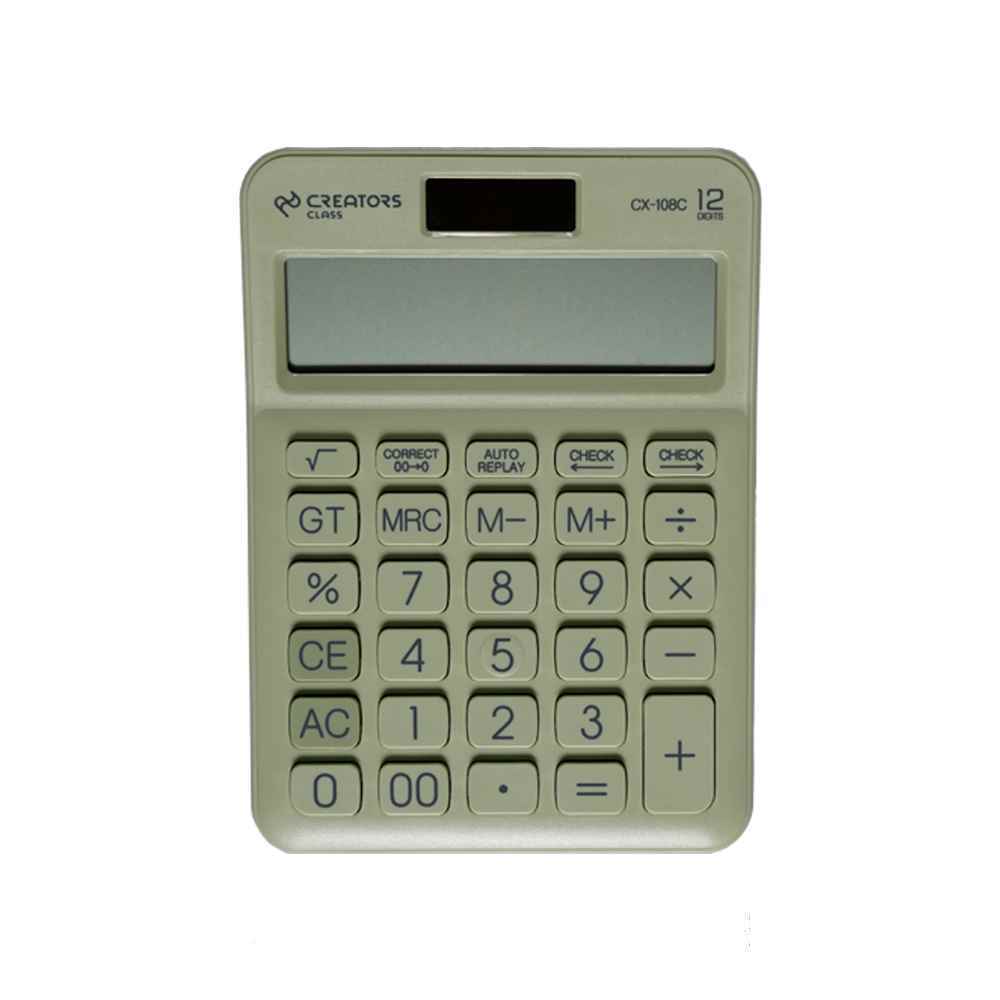 ماشین حساب رومیزی2صفر12رقم سیکلاس کدcx-108c