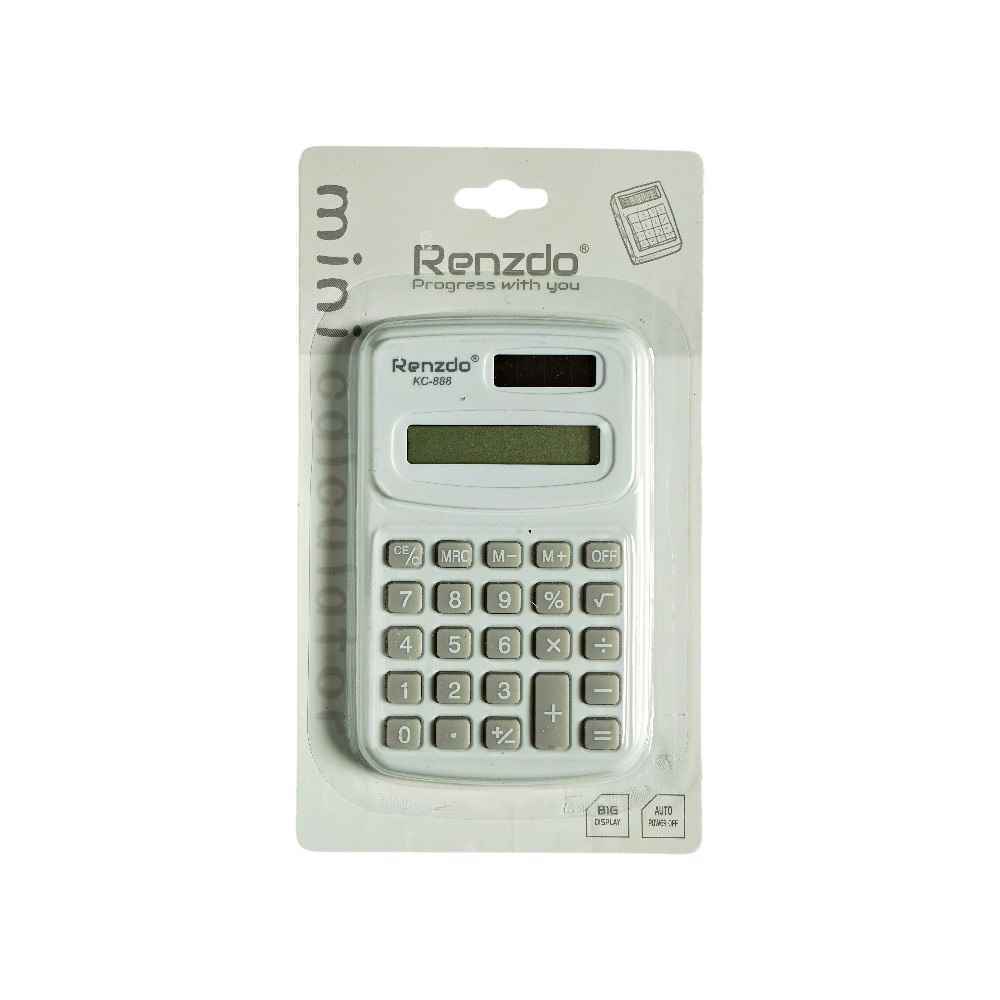ماشین حساب جیبی 8رقمrenzdo کدkc888