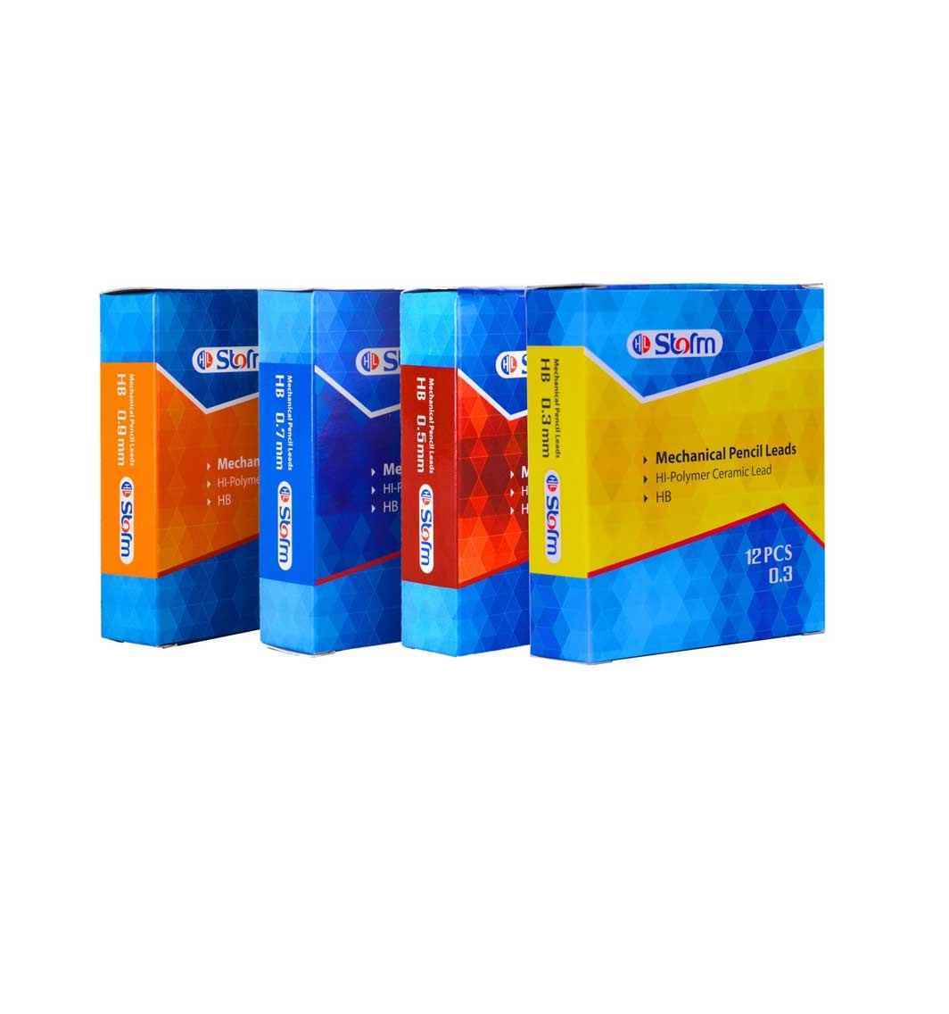مغز مداد 0-3 60میل hb استورم کد hl-436تعداد در باکس12جین