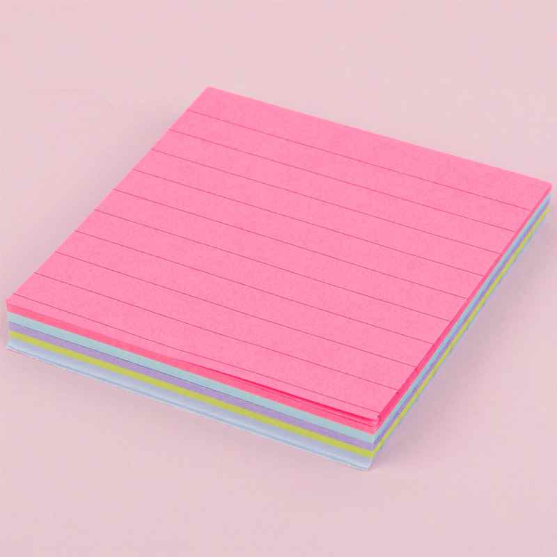 کاغذ یادداشت چسب دار sam stick note 7-57-5cm بسته 100 برگی