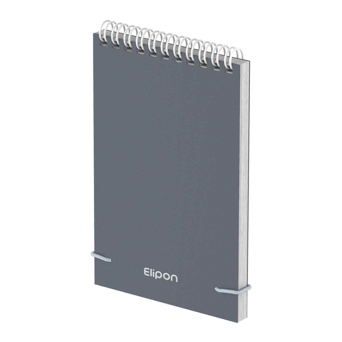 دفتریادداشت 80برگ 145210سیمی پارچه ای سخت الیپون کد274