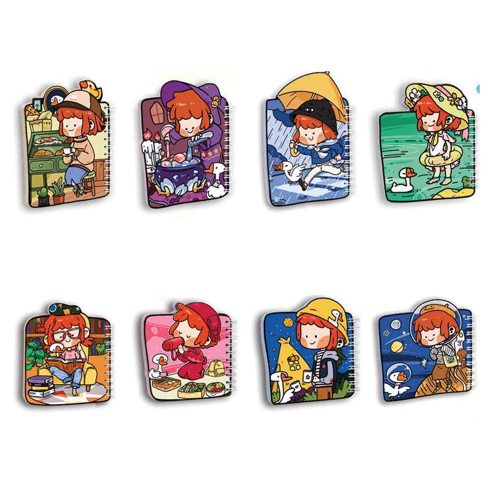 دفتریادداشت60برگ1410سیم از بغل دوجلده سریnutti پیتیکو کد277