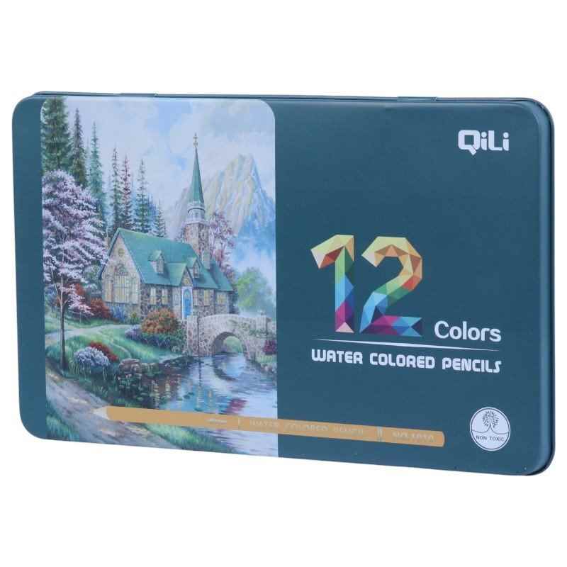 مداد آبرنگی 12 رنگ کیلی ql-c1040 no-1010