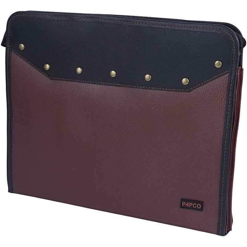 کیف مدارک پاپکو طرح چرم papco kld-01
