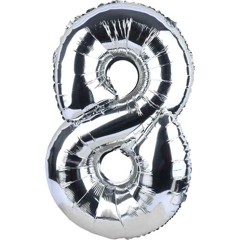 بادکنک فویلی 32 اینچ عدد 8 لی لی بالن
