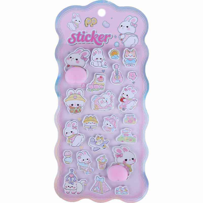 برچسب عروسکی برجسته طرح فانتزی کد 1