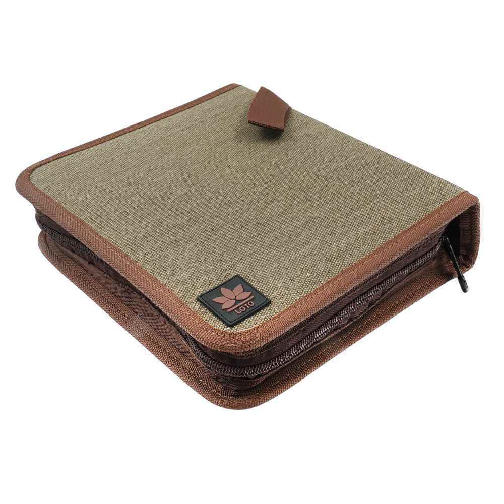 کیف مدادرنگی 120عددی تک زیپ سری -a جدید لوتو(فقط کیف)