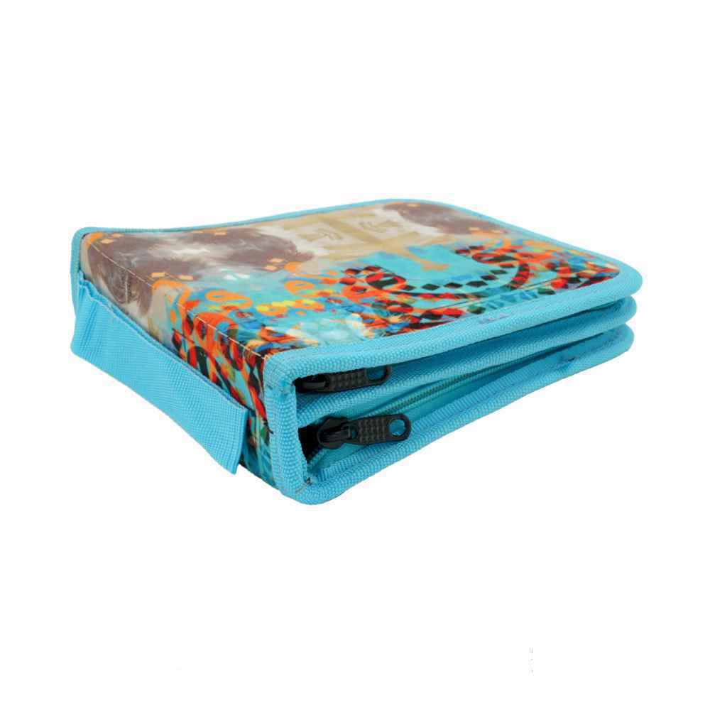 کیف مدادرنگی 60عددی دوزیپ سری v لوتو(فقط کیف)