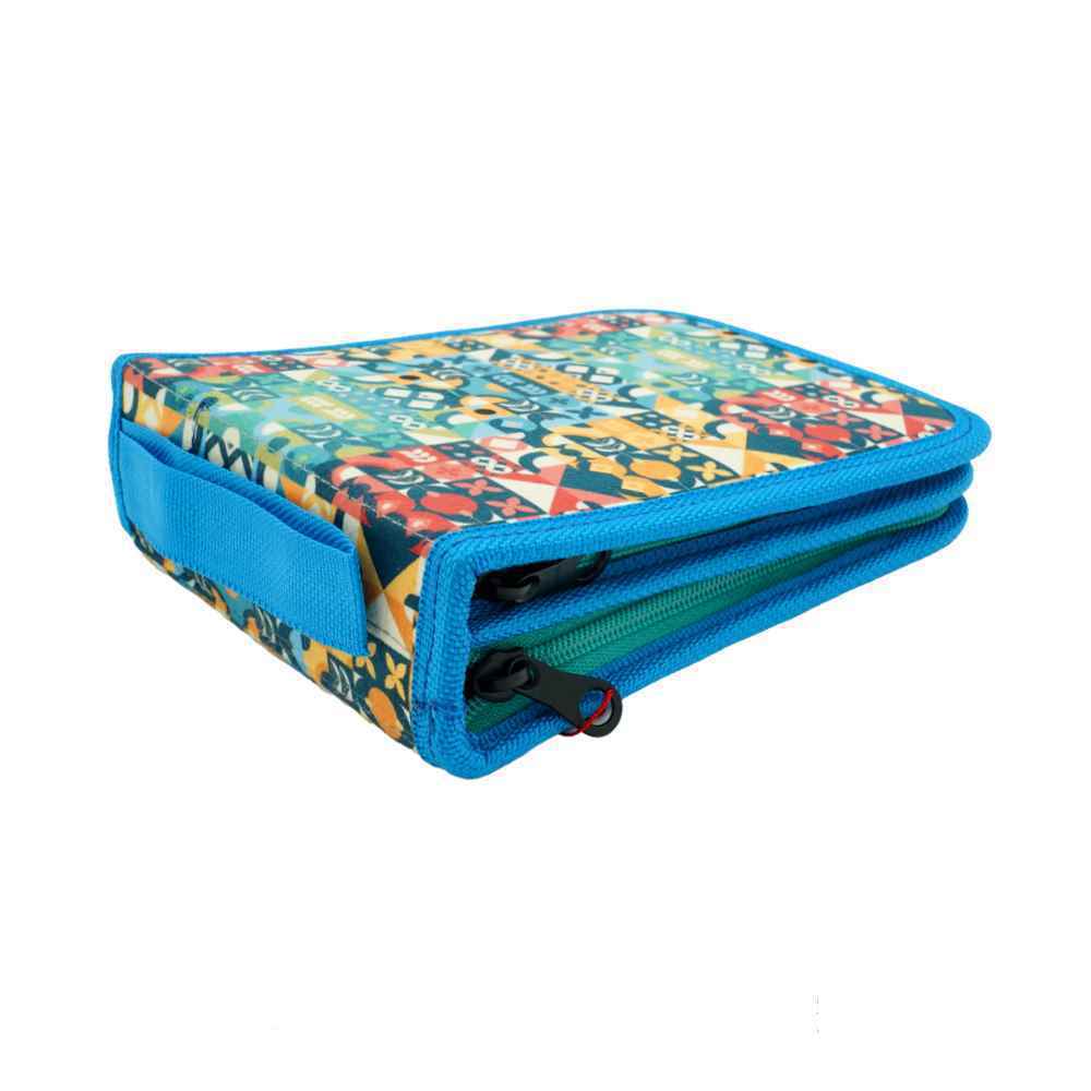 کیف مدادرنگی 60عددی دوزیپ سری v لوتو(فقط کیف)