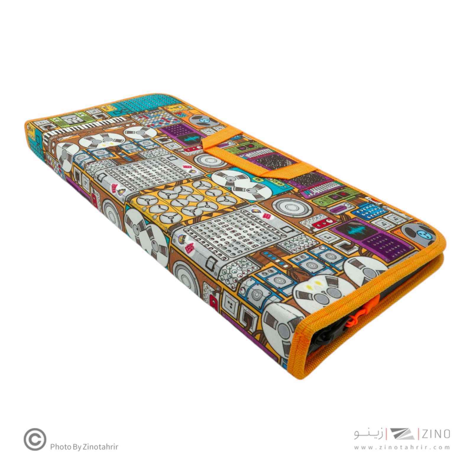 کیف مدادرنگی 120عددی تک زیپ سری a لوتو(فقط کیف)