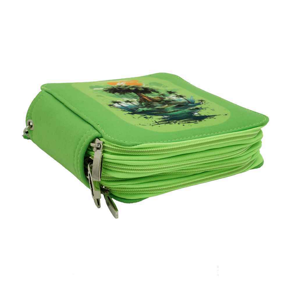 کیف مدادرنگی 120عددی چهار زیپ سریb لوتو(فقط کیف)