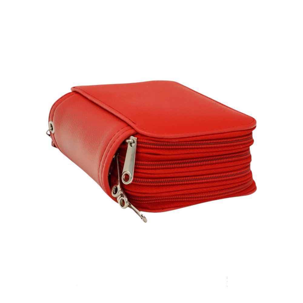 کیف مدادرنگی 72عددی چهار زیپ سریb لوتو(فقط کیف)