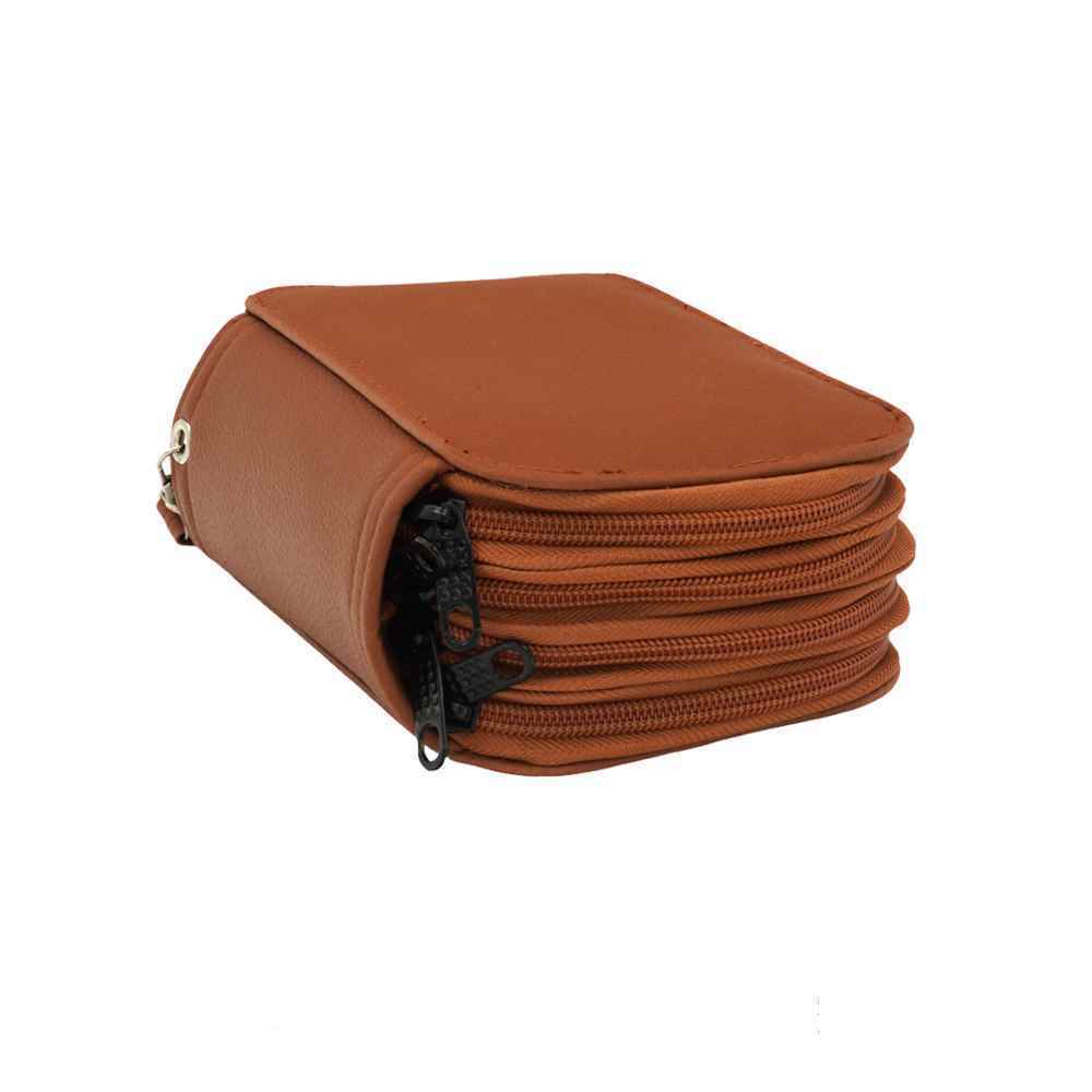 کیف مدادرنگی 72عددی چهار زیپ سریb لوتو(فقط کیف)