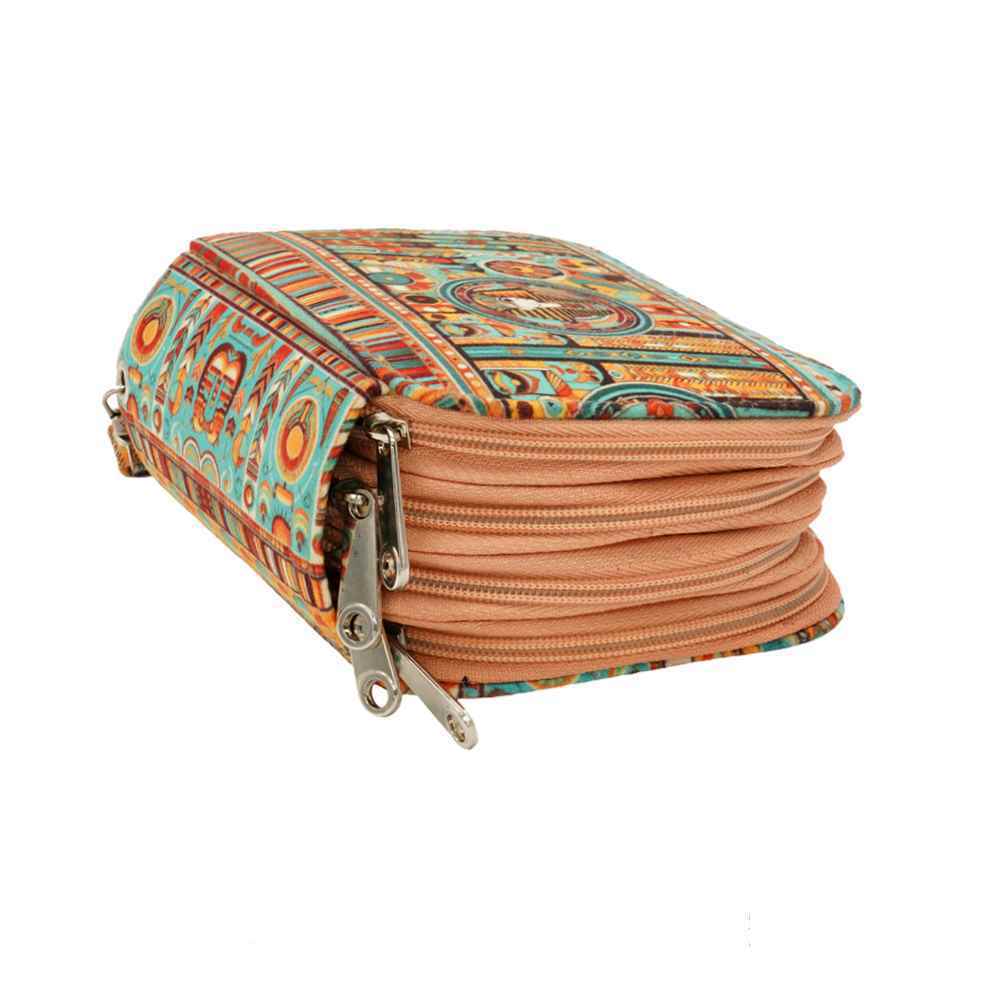 کیف مدادرنگی 72عددی چهار زیپ سریb لوتو(فقط کیف)