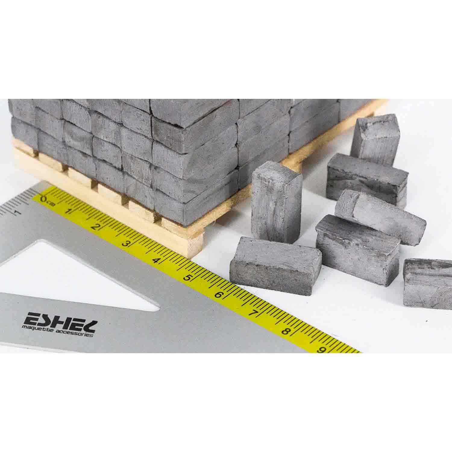 آجرفشاری طوسی مقیاس 1-12 تعداد 400عددی اشل