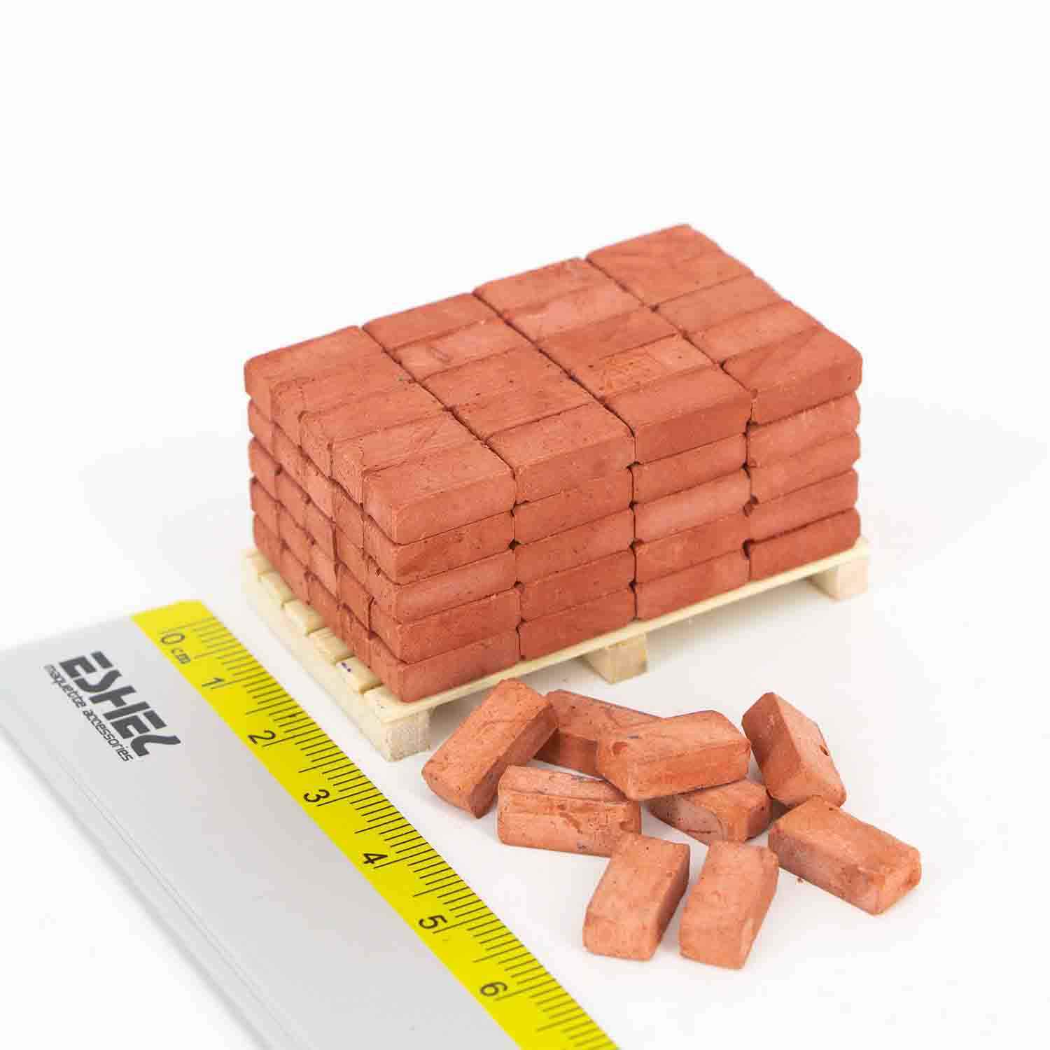 آجرفشاری قرمز مقیاس 1-24 تعداد 500عددی اشل