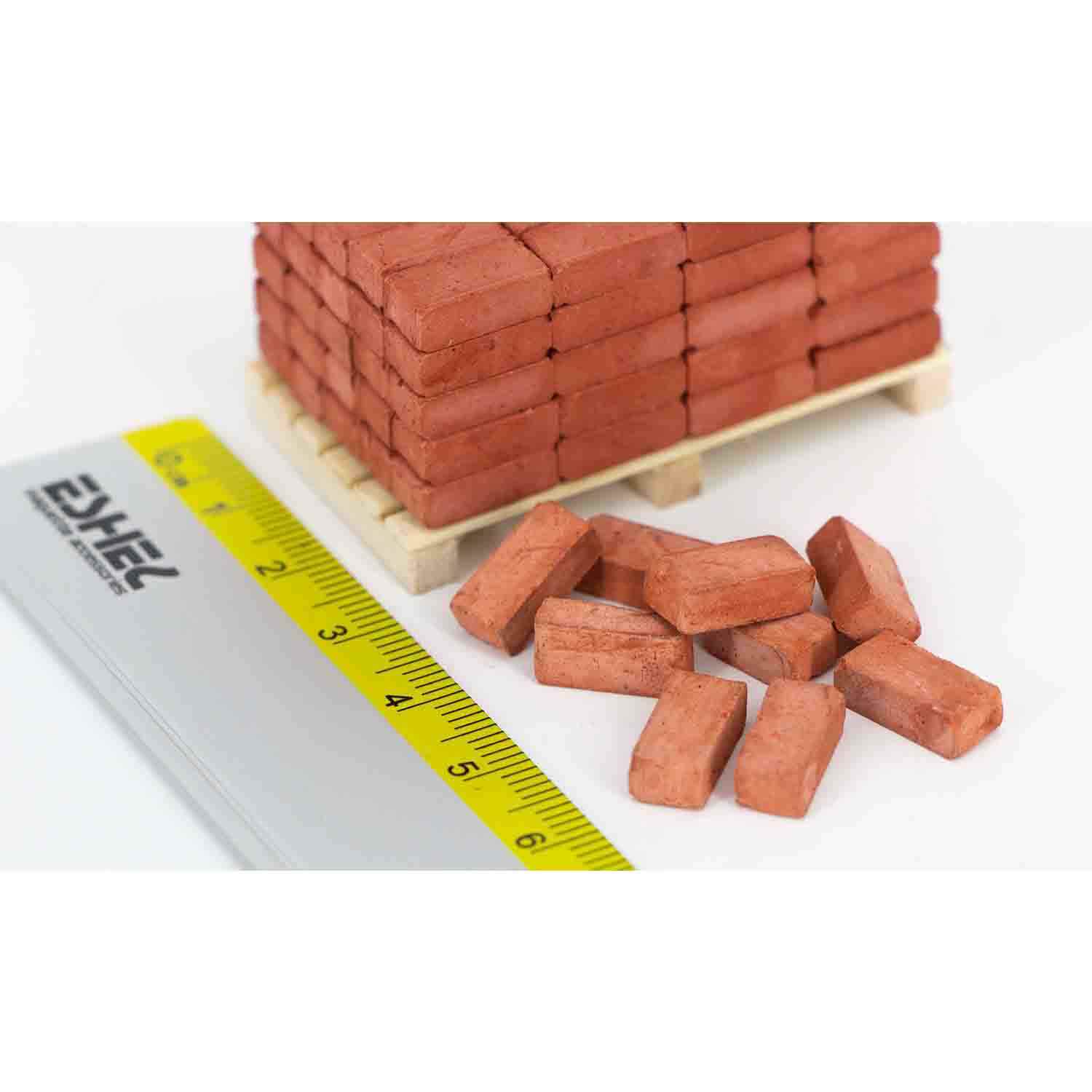 آجرفشاری قرمز مقیاس 1-24 تعداد 500عددی اشل