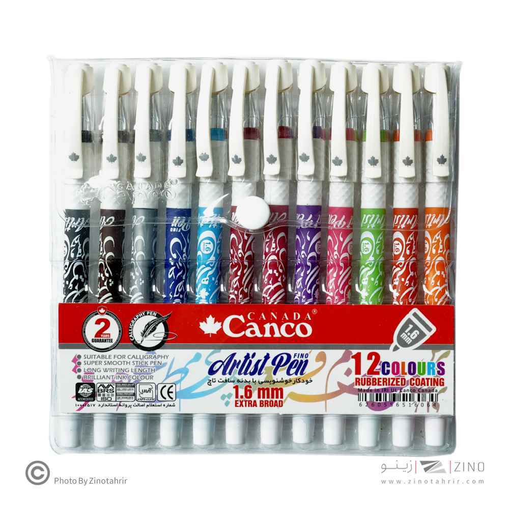 خودکار رنگی 1-6 لارج آرتیست کنکو بسته 12رنگ