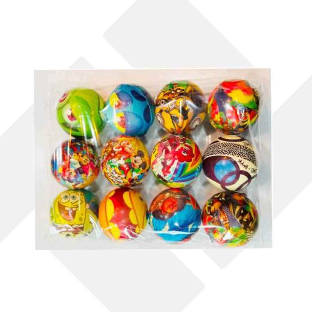 توپ اسفنجی 6 سانتی طرح کارتنی جور12480