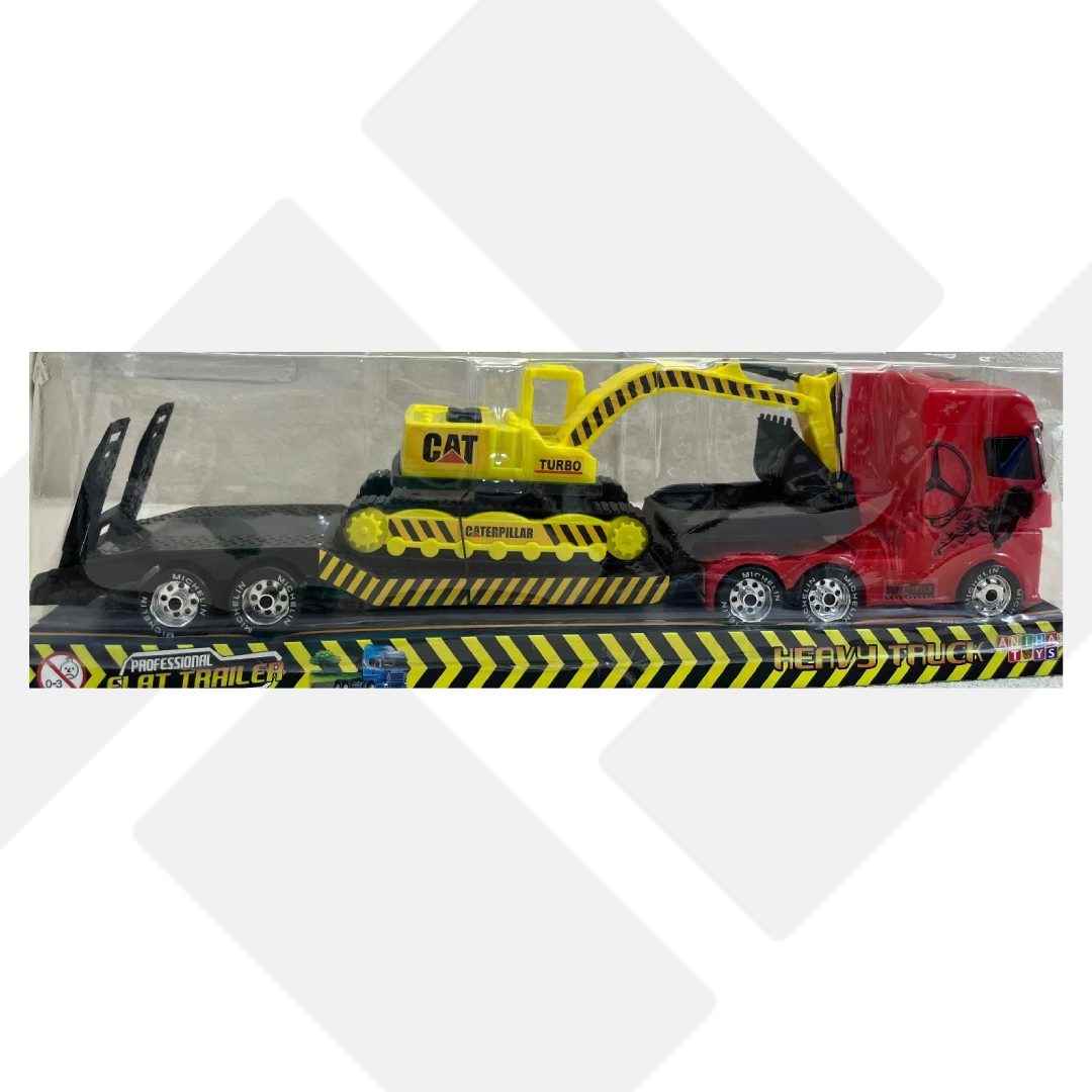 تریلی کمرشکن حمل بیل مکانیکی سلفونی مکس 20