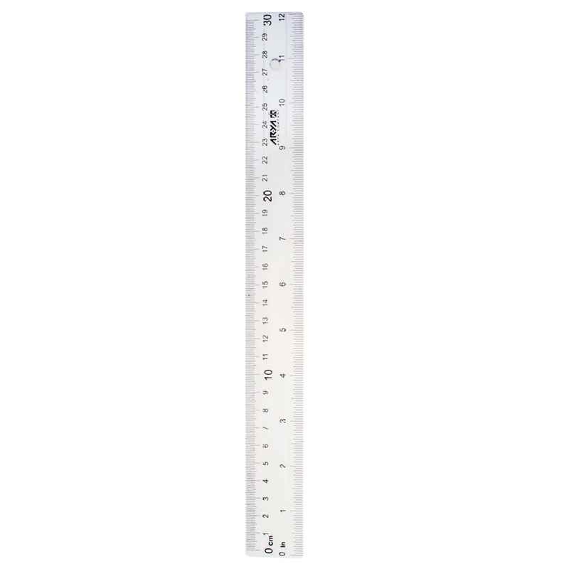 خط کش پلاستیکی آریا arya 8031 30cm