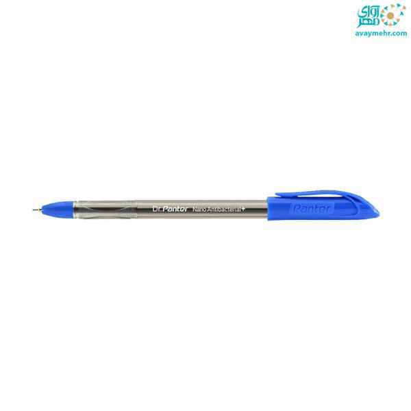 خودکار آبی نوک 0-7 کریستال نانو آنتی باکتریال dp105 پنتر 50 عددی
