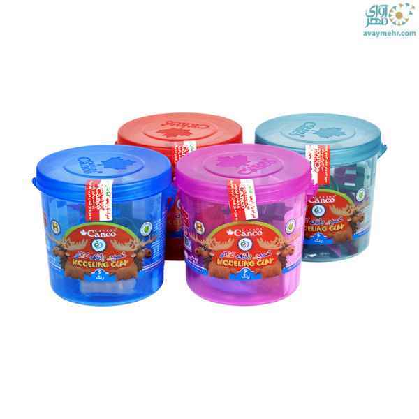 خمیر بازی 6 رنگ آنتی باکتریال گیاهی کنکو تک عددی