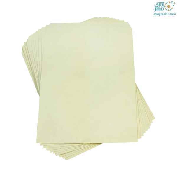 پاکت زرد سایز a4 متفرقه 250 عدد