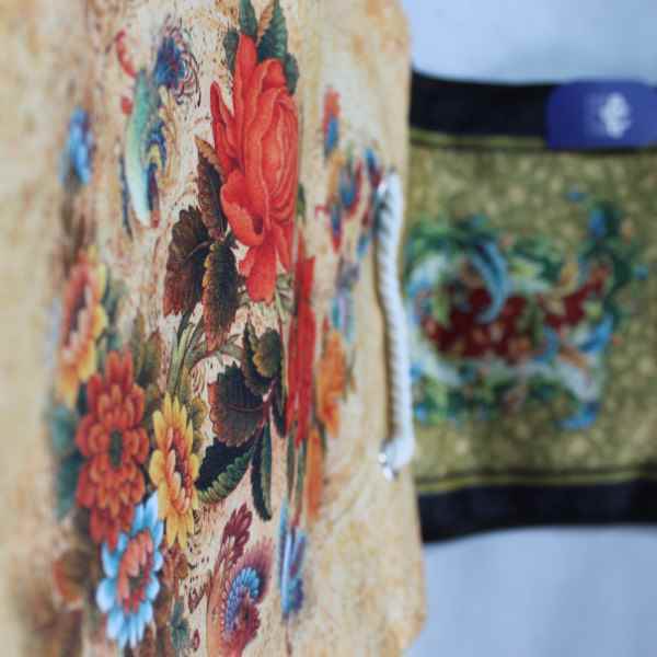ساک دستی مخمل سه بعدی کوچک طرفه عدد