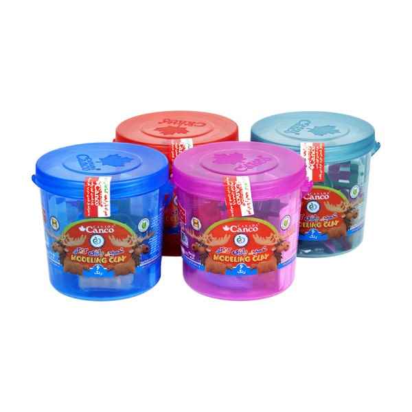 خمیر بازی 6 رنگ آنتی باکتریال گیاهی کنکو تک عددی