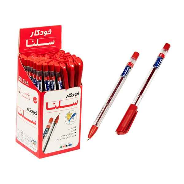 خودکار قرمز 1 کریستال سلنا 50 عددی