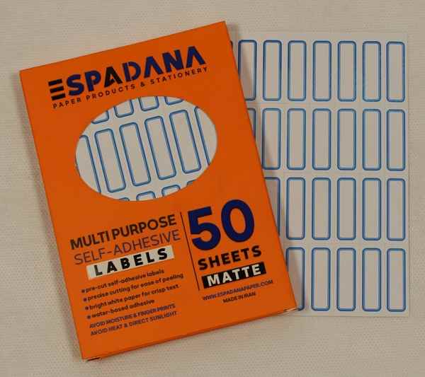 برچسب 32 عددی دورآبی 12-535 میلیمتر کد 103 اسپادانا 50 برگی