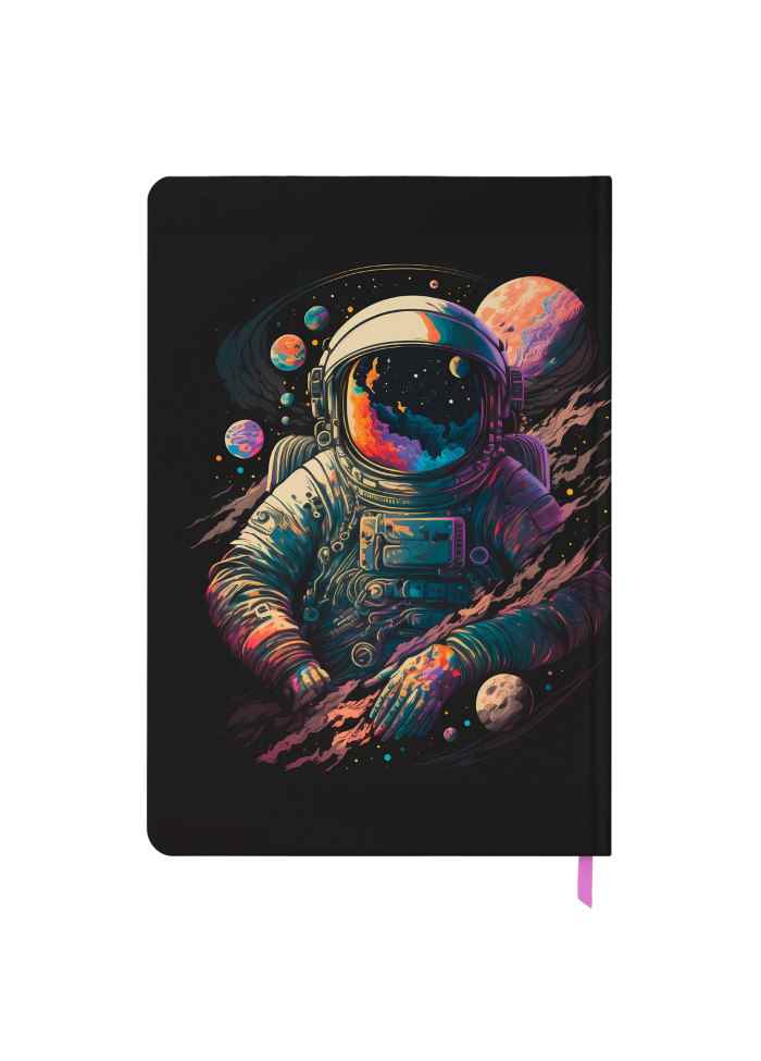 دفتر بی خط دوختی 100 برگ جیبی 1-8 جلد سخت 434 مستر نوت